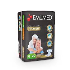 Pañal Adul/EMUMED x20UND